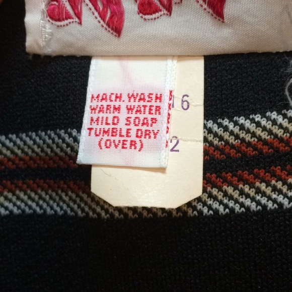 Kay Windsor Stripe 1970s Blazer Shirt - Picture 5 of 6